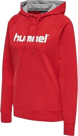 hummel Women's HMLGO COTTON LOGO HOODIE Hooded Sweatshirt على Amazon.ae - متتبع الأسعار