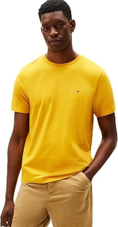 Tommy Hilfiger Mens Ess seasonal reg fit S/S T-Shirt (pack of 1) على أمازون - دليلك لأفضل العروض