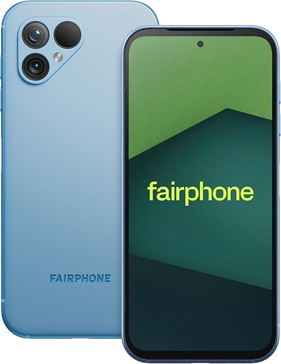 Fairphone 5 5G 256GB + 8GB RAM Dual SIM (Nano-SIM + eSIM) Android 13 Unlocked Smartphone (Sky Blue) on Amazon.ae - Price Tracker