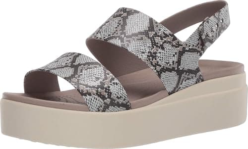 Crocs Crocs Brooklyn Strappy LowWdgW womens Wedge Sandal on Amazon.ae - Price Tracker
