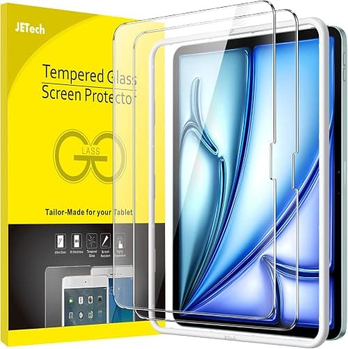 JETech Screen Protector for iPad Air 11" M4/M3/M2, 2-Pack | For 2026/2025/2024 Model, 9H Tempered Glass, HD Clear, Anti-Scratch Protection, Easy Installation Tool on Amazon.ae - Price Tracker