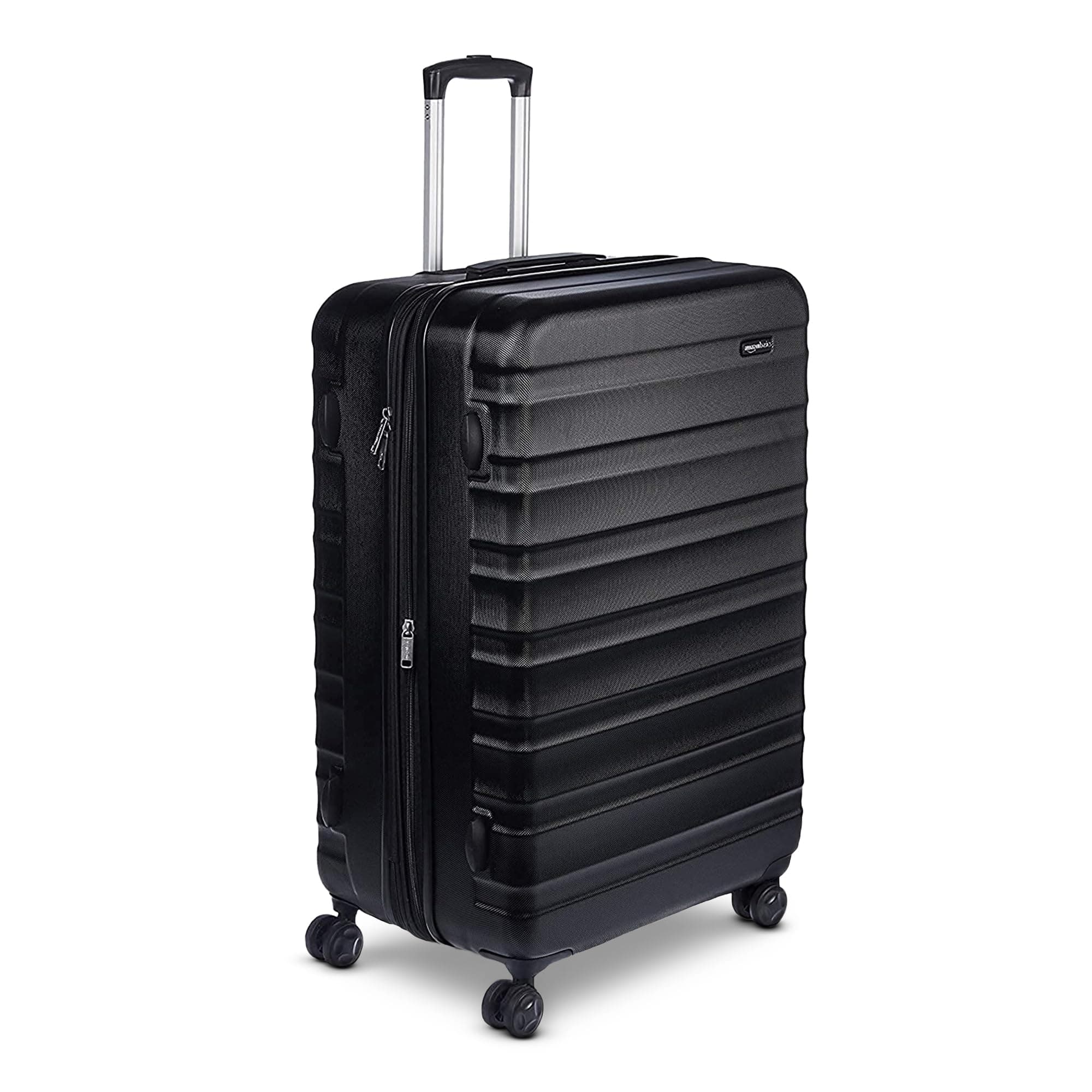 Amazon Basics Hardside Spinner Luggage- 30 inch (76.2cm), Material: ABS, Black on Amazon.ae - Price Tracker