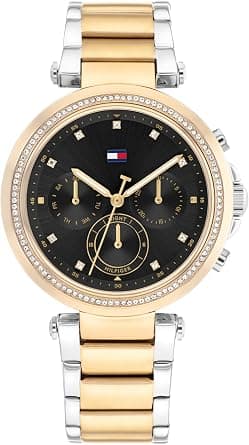 Tommy Hilfiger Womens Casual Watch - Multifunction Stainless Steel Wristwatch - Water Resistant up to 5 ATM/50 Meters - Premium Fashion Timepiece for All Occasions - 38 mm on Amazon - Best Deal Finder