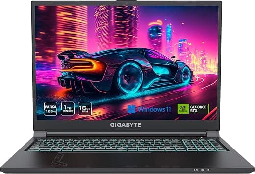 GIGABYTE - G6 (2024) Gaming Laptop - 165Hz 1920x1200 WUXGA - NVIDIA GeForce RTX 4060 - Intel i7-13620H - 1TB SSD with 16GB DDR5 RAM - Windows 11 Home (G6 KF-H3US854KH) on Amazon.ae - Price Tracker