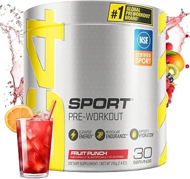 Cellucor C4 Sport Pre Workout Powder Fruit Punch - NSF Certified for Sport + Sugar Free Preworkout Energy Supplement for Men & Women - 30 Servings on Amazon.ae - Price Tracker