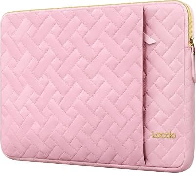 Lacdo 14 Inch Laptop Sleeve Case for HP Lenovo Dell ASUS Acer Chromebook 14, HP Stream 14, Dell Inspiron 14 / Latitude 14, Lenovo ThinkPad 14 / IdeaPad 14, ASUS VivoBook/ZenBook 14 Computer Bag, Pink on Amazon.ae - Price Tracker