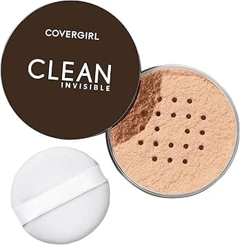 COVERGIRL Clean Invisible Loose Powder - Loose Powder, Setting Powder, Vegan Formula - Translucent Light, 18g on Amazon.ae - Price Tracker