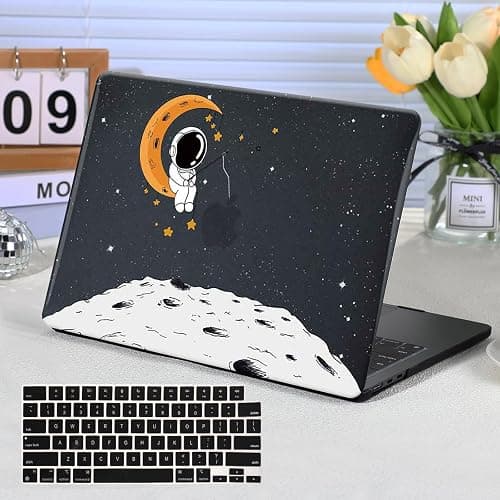 Funut Compatible with MacBook Pro 13 inch Case 2022-2016 Release M2 M1 A2338 A2289 A2251 A2159 A1989 A1708 A1706 with Touch Bar, Plastic Hard Case & 2 Keyboard Cover for MacBook Pro 13", Astronaut on Amazon.ae - Price Tracker