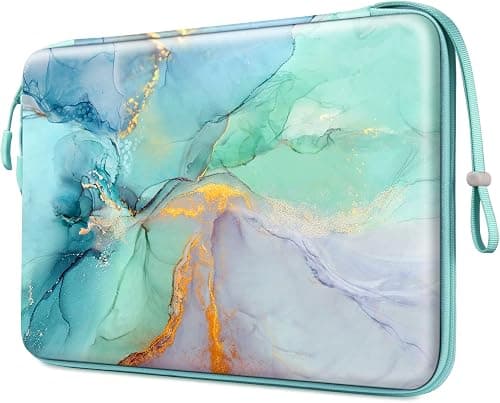 FINPAC Hard Laptop Sleeve Case for MacBook Pro M1 14-inch 2021, 13.3'' MacBook Air/Pro, Shockproof Computer Carrying Case for Dell Inspiron 13/XPS 13, Surface Laptop, HP, Acer (Emerald Marble) on Amazon.ae - Price Tracker