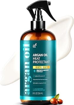 ArtNaturals Argan Oil Thermal Shield Heat Protection,(8 Fl Oz / 236ml) on Amazon.ae - Price Tracker