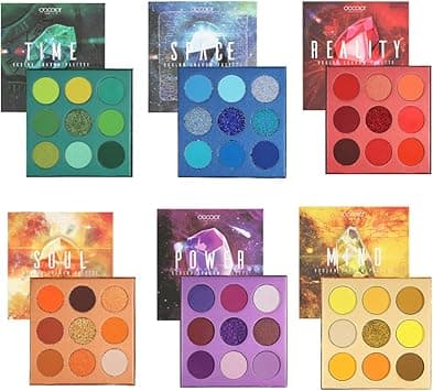 docolor Eyeshadow Palette 54Colors Gemstone Eye Shadow Palette Highly Pigmented Mattes Glitter Shimmers Naked Smokey Cream Powder Blendable Long Lasting Waterproof Colorful Professional Makeup Palette on Amazon.ae - Price Tracker
