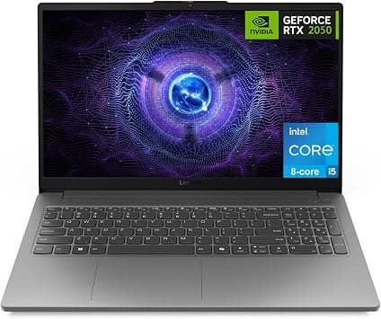 Lenovo LOQ Essential Gaming Laptop, 15.6" FHD 144Hz Display, 8-core Intel Core i5-12450HX, GeForce RTX 2050, 16GB DDR5, 512GB SSD, Wi-Fi 6, RJ-45, USB-C, HDMI, Card Reader, Non-Backlit, Win 11 Home على Amazon.ae - متتبع الأسعار