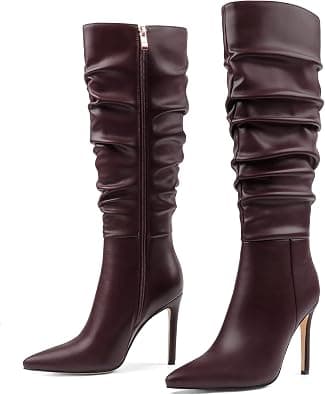 COLETER High Heels for Women, 4.72 inch/12cm Pointed Toe Dress Shoes Stiletto Heels Evening Party Pumps on Amazon.ae - Price Tracker
