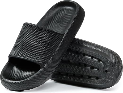 SNEGA Cloud Slides for Women - Lightweight and Comfortable | Non-Slip Soft Cushioned Thick Soles for Picky Feet | Waterproof | Easy to Clean and Quick Drying | Elastic and Durable على Amazon.ae - متتبع الأسعار