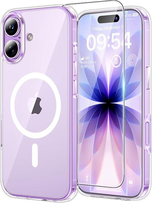 TAURI for iPhone 17 Case, Compatible with MagSafe- Clear on Amazon - Best Deal Finder