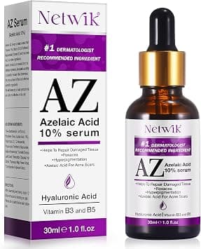 Azelaic Acid Serum - Azelaic Acid 10% for Acne Treatment - Fast Rosacea Skin Care - Redness Relief Face and Boost Skin Radiance with Niacinamide & Vitamin B3, B5 and Hyaluronic Acid, 1 Fl Oz on Amazon.ae - Price Tracker