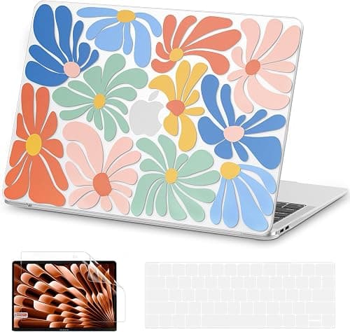 AKIT Pattern Case for MacBook Pro 13 inch M2 M1 2022-2016, ColorfulFlowers on Amazon.ae - Price Tracker