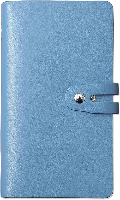 RFID Credit Card Holder, Leather Business Card Organizer with 96 Card Slots, Credit Card Protector for Managing Your Different Cards and Important Documents to Prevent Loss or Damage on Amazon.ae - Price Tracker