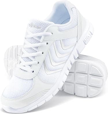 Alicegana Women's Athletic Road Running Lace up Walking Shoes Comfort Lightweight Fashion Sneakers Breathable Mesh Sports Tennis Shoes on Amazon.ae - Price Tracker