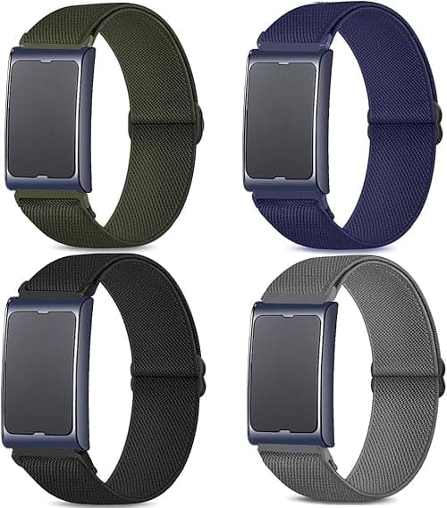 4 Pack Ankle/Arm Bicep Stretchy Watch Bands Compatible with Amazfit Helio Strap, 22mm Loop Nylon Elastic Sport Band for Amazfit Helio Strap on Amazon.ae - Price Tracker