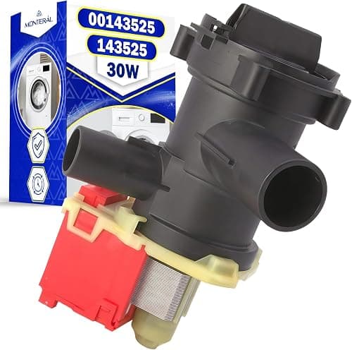 Drain Pump Washer Power 30W with Original Code 00143525 143525 00145905 145905 00144192 144192 for Siemens for Bosch for Balay - 10 Year Warranty - MONTERAL on Amazon.ae - Price Tracker