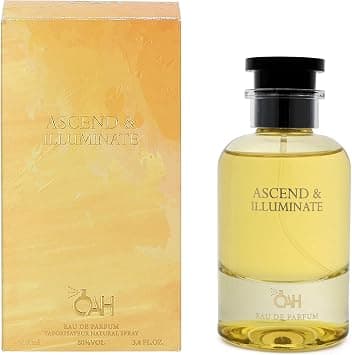 Ascend & Illuminate Eau De Perfum 3.4 Oz/100 ml, Premium Quality Unisex Fragrance with Oud, BERGAMOT, WHITE GRAPE FRUIT, GINGER, Luxurious Blend Perfume for Men & Women على Amazon.ae - متتبع الأسعار
