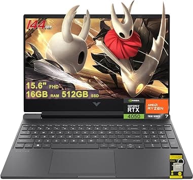 15-FB3003NE. HP Victus Gaming AMD Ryzen 7-7445H/ 15.6inch FHD/512GB SSD/16GB RAM / 6GB NVIDIA RTX 4050 Graphics/ Win11 Home/English & Arabic Keyboard/Mica Silver/Middle East Version على Amazon.ae - متتبع الأسعار