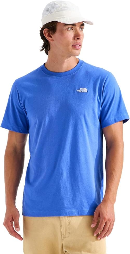 The North Face Men's Evolution Simple Dome Short-Sleeve Tee (Standard & Big Size) | Cotton Shirt with The Classic Logo on Amazon - Best Deal Finder
