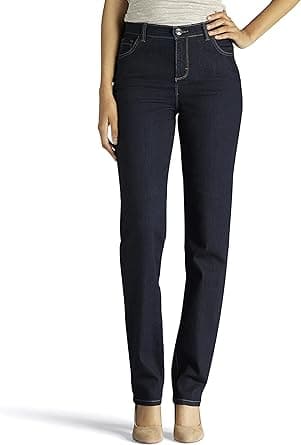 Lee womens Instantly Slims Classic Relaxed Fit Monroe Straight Leg Jean Jeans on Amazon.ae - Price Tracker