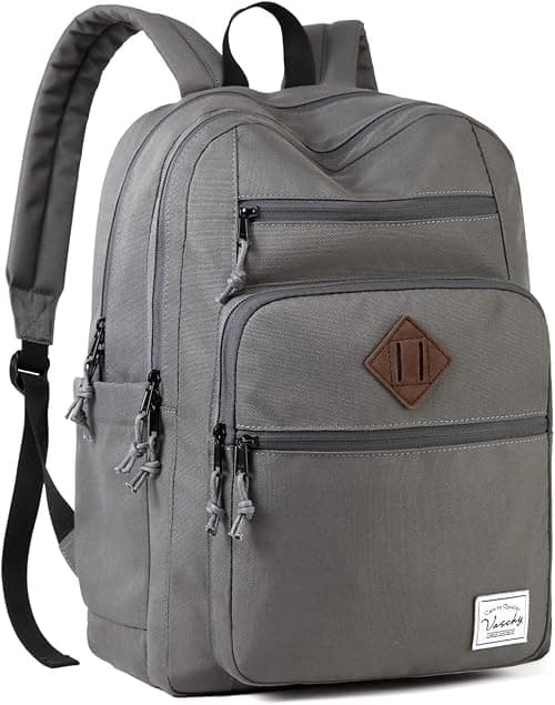 VASCHY School Backpack for Women, Unisex Bookbag Schoolbag Casual Daypack for High School/College/Teens/Travel/Work on Amazon - Best Deal Finder
