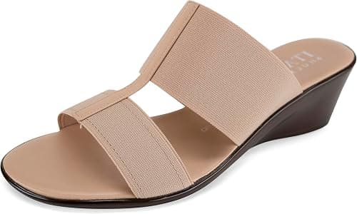ITALIAN SHOEMAKERS Womens Sadey Wedge Sandals على Amazon.ae - متتبع الأسعار