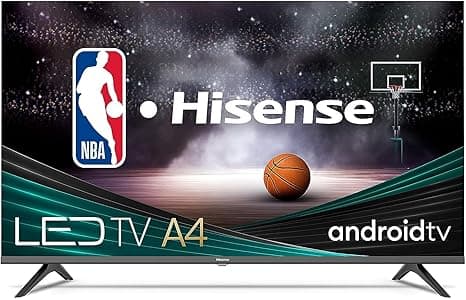 Hisense A4 Series 32-Inch HD Smart Android TV with DTS Virtual X, Game & Sports Modes, Chromecast Built-in, Alexa Compatibility (32A4H, 2022 New Model) on Amazon.ae - Price Tracker