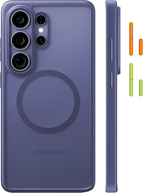 TORRAS Magnetic Shockproof for Samsung Galaxy S26 Ultra Case, Fit for Magnetic, 12FT Military Grade Protection, Translucent Slim Case for Samsung S26 Ultra Case Anti-Fingerprint Anti-Scratch, Purple on Amazon.ae - Price Tracker