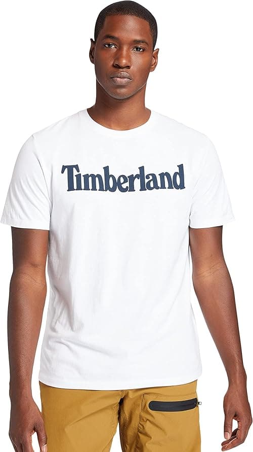 Timberland Mens TFO SS Linear Logo Non-Ringer Tee SHIRT on Amazon.ae - Price Tracker