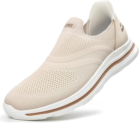ODCKOI Slip On Sneaker Men No Laces Shoes Outdoor Sports Shoes Running Shoes Lightweight Breathable Hand-Free Leisure Street Running Shoes on Amazon.ae - Price Tracker