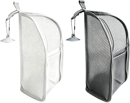 2Pcs Standing Toiletry Bag, Mesh Zipper Storage Pouch for Men Women on Amazon - Best Deal Finder