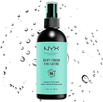 NYX PROFESSIONAL MAKEUP Makeup Setting Spray - Dewy Finish, Long-Lasting Face Mist for up to 16HR Wear, Vegan Formula, JUMBO Size on Amazon.ae - Price Tracker