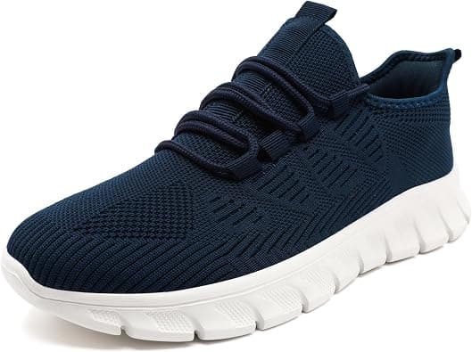 Damyuan Mens Lightweight Athletic Running Walking Gym Shoes Casual Sports Shoes Fashion Sneakers Walking Shoes on Amazon.ae - Price Tracker