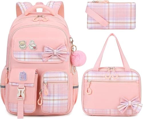 MOONBABY Girls Backpack, Kawaii Kids Backpack for Girls School Bags for Middle School Students - Book Bag for School on Amazon.ae - Price Tracker
