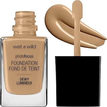wet n wild Photo Focus Dewy Liquid Foundation Makeup, Amber Beige on Amazon.ae - Price Tracker