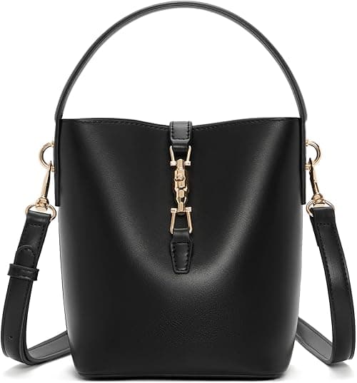BOSTANTEN Small Bucket Bag for Women Trendy Vegan Leather Crossbody Bags Shoulder Purses Designer Ladies Handbags on Amazon.ae - Price Tracker