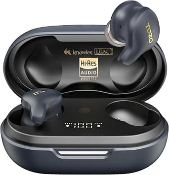 TOZO Golden X1 Wireless Earbuds Balanced Armature Driver and Hybrid Dynamic Driver, Bluetooth Headphones OrigX Pro, LDAC & Hi-Res Audio Wireless, Noise Cancellation Headset Galaxy Blue/Black on Amazon.ae - Price Tracker