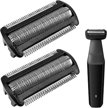 2 Pcs Replacement Shaver Head,Replacement Foil Heads Compatible with Philips BG5020 BG2000/40 TT2000/43 Bodygroom Series 7000 5000 3000 Body Groomer Shaving Film Heads BRL140 Replacement Foil Blade on Amazon.ae - Price Tracker