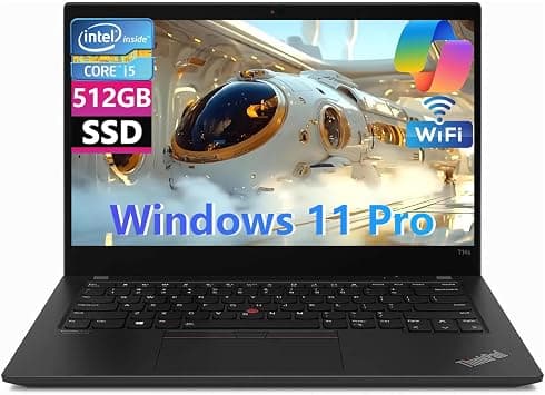 Lenovo Thinkpad T14S (G2) Business Laptop, 14" FHD (1920 x 1080) Display, Core i5-1145G7 4.4GHz, 512GB SSD, 16GB RAM, Webcam, Windows 11 (Renewed) on Amazon.sa - Price Tracker