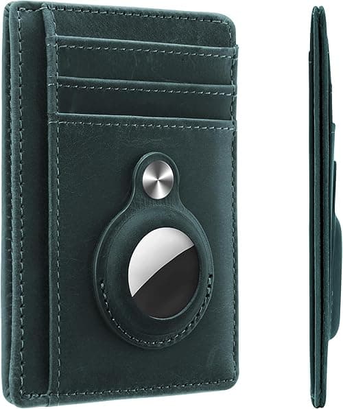 Hawanik Slim Minimalist Front Pocket Wallet with Built-in Case Holder for AirTag on Amazon.ae - Price Tracker