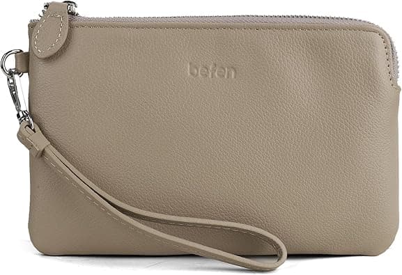 befen Small Crossbody Bag Genuine Leather Wallet Purse with Cell Phone Pocket for Women on Amazon.ae - Price Tracker