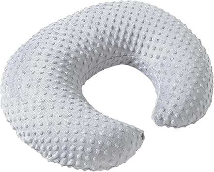 Pillowcase for Nursing Pillow and Positioner for Breastfeeding and Bottle Feeding, Propping Baby, Tummy Time, Baby Sitting Support, Awake-Time Support, Pillow Cover Only (Grey) on Amazon.ae - Price Tracker