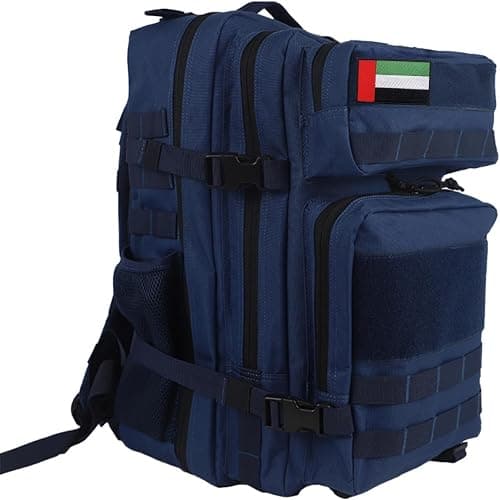 Backpack 45L – Bag for Men & Women, Travel Bags/Backpacks, Airplane/Flight Approved, for desert camping, trekking, hiking, fitness, gym & sport, Tactical Waterproof on Amazon.ae - Price Tracker