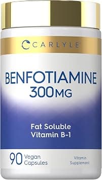 Carlyle Benfotiamine 300mg, 90 Capsules on Amazon.ae - Price Tracker