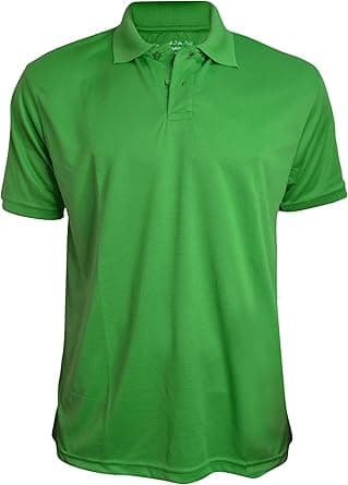 Sports Polo shirt for men I DryFit Moisture Wicking Fabric with UV Protection I Ideal for Gym Yoga Hiking Running etc.- By Santhome on Amazon.ae - Price Tracker